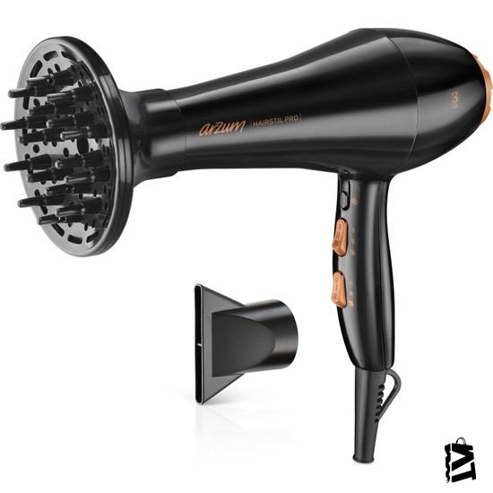 Arzum Ar5009 Hairstil Pro Profesyonel Saç Kurutma Makinesi Siyah - Elden Taksitle Sözleşmeli Senetli Alışveriş