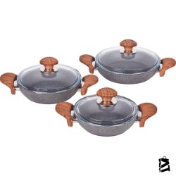 Özkent Granit Sahan Seti 3'lü Rose Gold