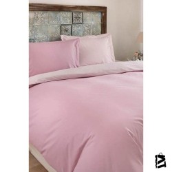 Özdi̇Lek Çift Kişilik Ranforce Nevresim Takımı-Colourmix Lila Mor