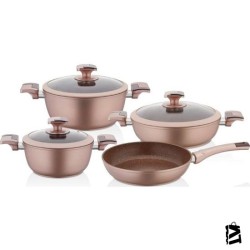 Neva N2658 Roselina 7 Parça Granit Tencere Seti