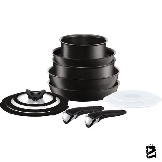Tefal L6509253 Titanium Ingenio Talent Pro Büyük Set Siyah - 2100111114 - Elden Taksitle Sözleşmeli Senetli Alışveriş