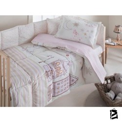 Özdilek Bebek Uyku Seti Pembe Bebe Stella
