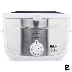 Fakir Gala 1.5 Lt Paslanmaz Çelik Fritöz - Beyaz Renkli