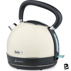 Fakir Goldie 1,7 lt 2200 W Paslanmaz Çelik Su Isıtıcı - Krem
