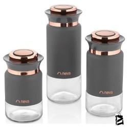 Neva N2751 Sweet Premium Grizay 3 lü Kavanoz Seti
