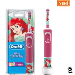 Oral-B Çocuklar İçin Şarj Edilebilir Diş Fırçası D100 Princess Özel Seri