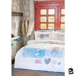 Özdilek Nevresim Takımı Rnf Ck Dream Love Mavi