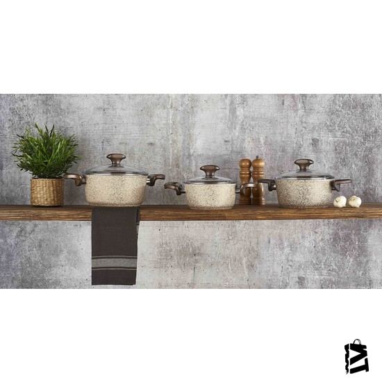 Falez Creamy 6 Parça Mıdı Set - Elden Taksitle Sözleşmeli Senetli Alışveriş