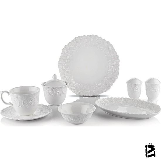 Schafer Naiv 34 Parça Kahvaltı Takımı Byz02 - Elden Taksitle Sözleşmeli Senetli Alışveriş