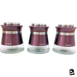 Schafer Kitchenhouse 3 Parça Baharat Takımı Mürdüm MRD03