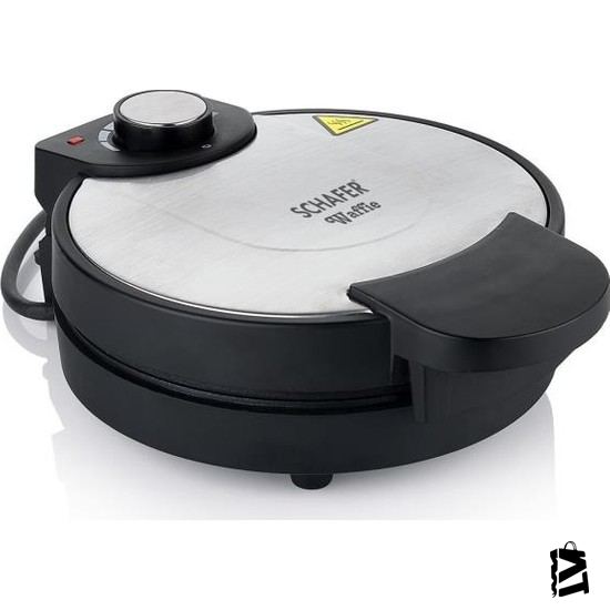 Schafer Waffle Makinesi - Siyah - Elden Taksitle Sözleşmeli Senetli Alışveriş