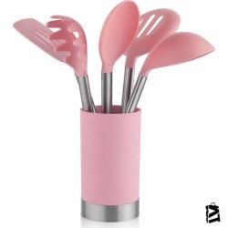 Schafer Kitchenhouse Standlı Servis Seti - 6 Parça - Pembe