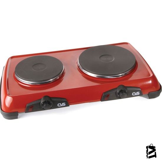 Cvs 202 Dn Cift Pleytli Elektrikli Ocak