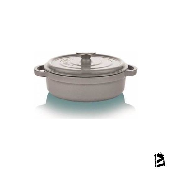 Schafer Guss Chef Demir Döküm 24 Cm Karnıyarık Tencere Gri - Elden Taksitle Sözleşmeli Senetli Alışveriş