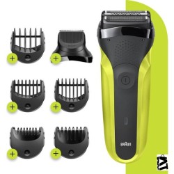 Braun 3 Serisi 300 BT 3’ü 1 Arada Kuru Kullanım Kablosuz Tıraş  Makinesi