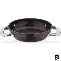 Schafer Galaxy Tech Döküm Granit 20 cm Yumurta Tavası Siyah
