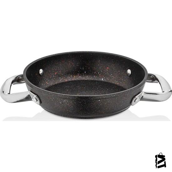 Schafer Galaxy Tech Döküm Granit 20 Cm Yumurta Tavası Siyah - Elden Taksitle Sözleşmeli Senetli Alışveriş