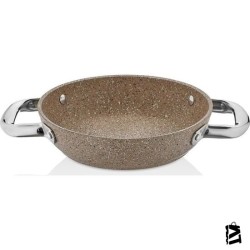 Schafer Galaxy Tech Döküm Granit 20 cm Yumurta Tavası Kapuçino