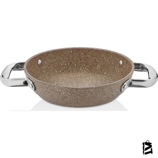 Schafer Galaxy Tech Döküm Granit 20 Cm Yumurta Tavası Kapuçino - Elden Taksitle Sözleşmeli Senetli Alışveriş