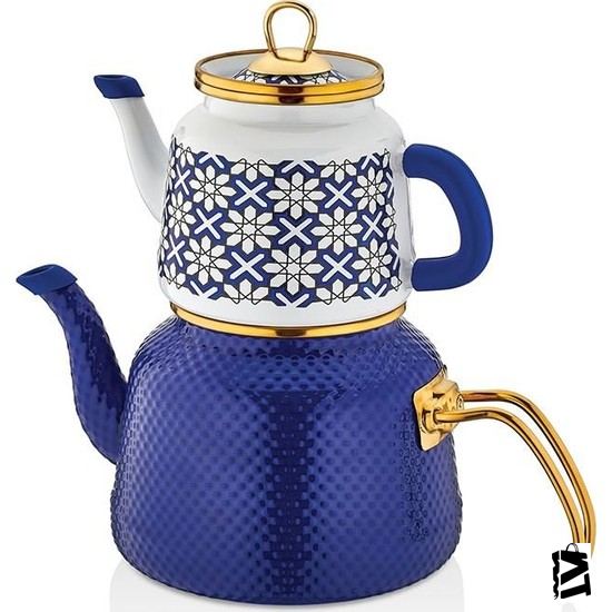 Schafer 1s272-15001-lac01 Glaze 4 Prç. Emaye çaydanlık - Elden Taksitle Sözleşmeli Senetli Alışveriş