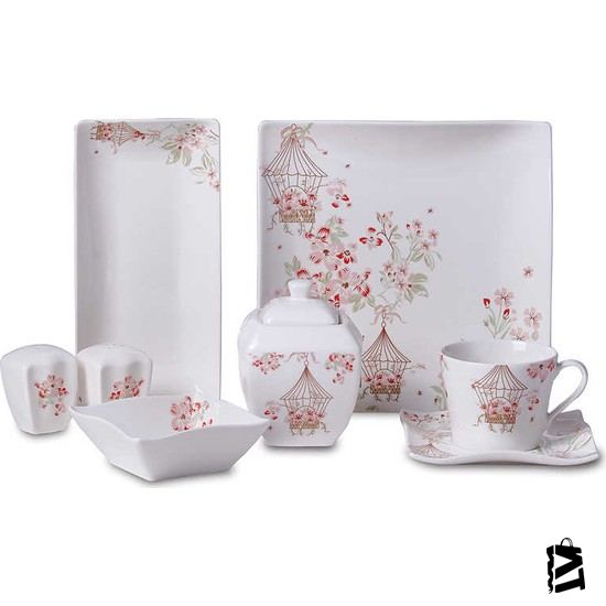 Korkmaz A8588 Link Collection 28 Parça Kahvaltı Takımı - Elden Taksitle Sözleşmeli Senetli Alışveriş