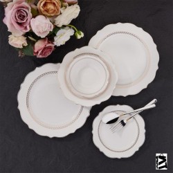 Korkmaz Eliza Collection 60 Parça Yemek Takımı A8242