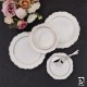 Korkmaz Eliza Collection 60 Parça Yemek Takımı A8242 - Elden Taksitle Sözleşmeli Senetli Alışveriş