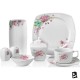 Korkmaz A8609 Bonjour Coll. 28 P Kahvaltı Seti (kare) - Elden Taksitle Sözleşmeli Senetli Alışveriş