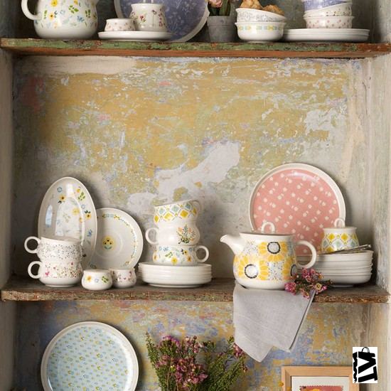 Korkmaz A8707 Aşiyan Collection 30 Parça Kahvaltı Takımı - Elden Taksitle Sözleşmeli Senetli Alışveriş