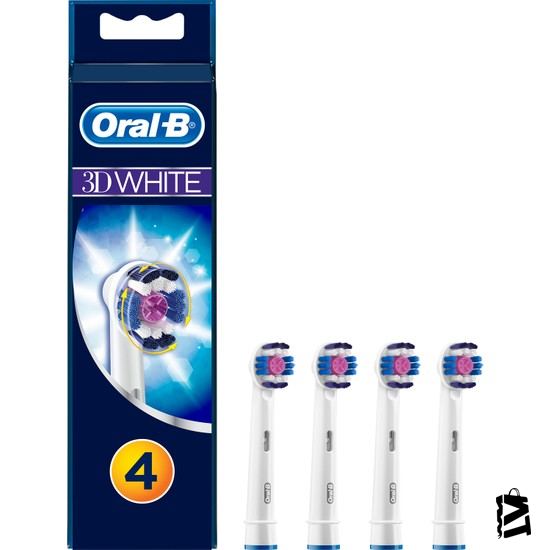 Oral-b 3d White 4lü şarjlı Diş Fırçası Yedek Başlığı - Elden Taksitle Sözleşmeli Senetli Alışveriş