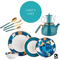 Neva N2936 Mentol Hare 3 Öğün 1 Set