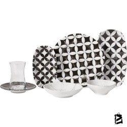 Korkmaz Doğa Collection 26 Parça Kahvaltı Takımı