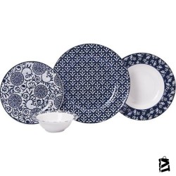 Korkmaz Vanessa Collection 24 Parça Yuvarlak Yemek Takımı A8879
