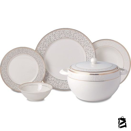 Korkmaz Perla Collection 60 Parça Yemek Takımı - Elden Taksitle Sözleşmeli Senetli Alışveriş