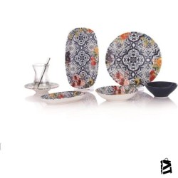 Schafer Sophie 32 Parça Kahvaltı Takımı Lacivert LAC02