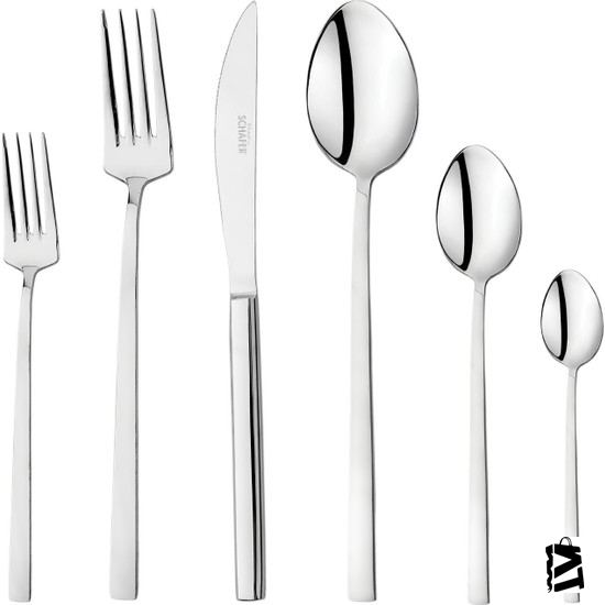 Schafer Sharp çatal/kaşık/bıçak 72 Parça - Elden Taksitle Sözleşmeli Senetli Alışveriş