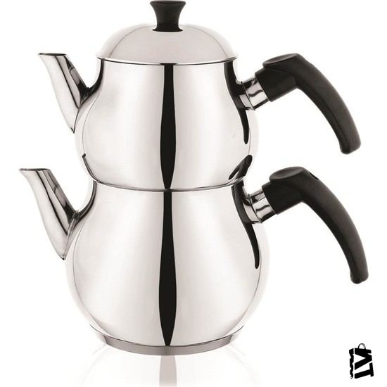 Schafer Base çelik çaydanlık Takımı -4 Prç.-inox - Elden Taksitle Sözleşmeli Senetli Alışveriş