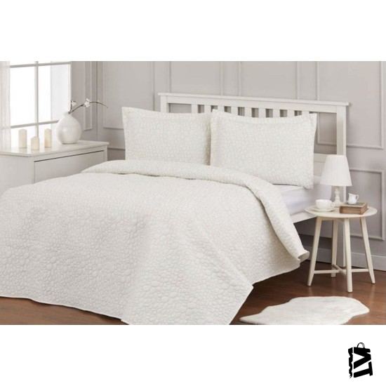 özdilek Tek Kişilik Nakışlı Yatak örtüsü Care Krem 180 X 250 Cm - Elden Taksitle Sözleşmeli Senetli Alışveriş