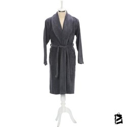 Özdilek Bornoz Tekli Trendy Şalyaka Koyu Gri Xl