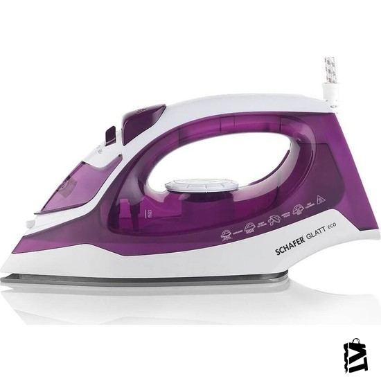 Schafer Glatt Eco Buharlı ütü 2 Parça Mor - Elden Taksitle Sözleşmeli Senetli Alışveriş