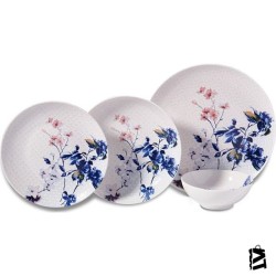 Korkmaz Gardena Collection 24 Parça Yuvarlak Yemek Takımı