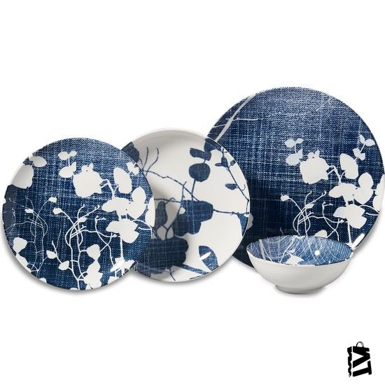 Korkmaz Gardena Collection 24 Parça Yuvarlak Yemek Takımı - Elden Taksitle Sözleşmeli Senetli Alışveriş