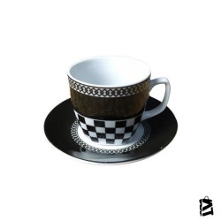 Cvs DN12674 Porselen Türk Kahve Takımı