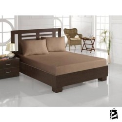 Özdilek Trendy Fitted Çarşaf 160X200 cm Çift Kişilik Kahve