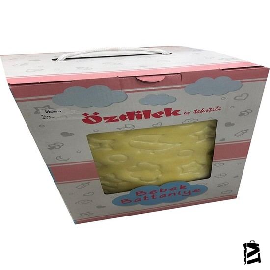 özdilek Bebek Battaniyesi Sarı - 43169 - Elden Taksitle Sözleşmeli Senetli Alışveriş