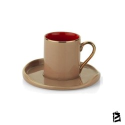 Schafer Vogue 6'lı Kahve Fincan Takımı