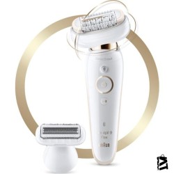 Braun Silk-épil 9 Flex 9002 SensoSmart Kablosuz Islak&Kuru 2'si 1 Arada Epilatör/Epilasyon