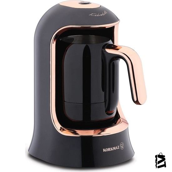 Korkmaz Kahvekolik Deluxe Otomatik Kahve Makinesi Siyah/rose A860-09 - Elden Taksitle Sözleşmeli Senetli Alışveriş