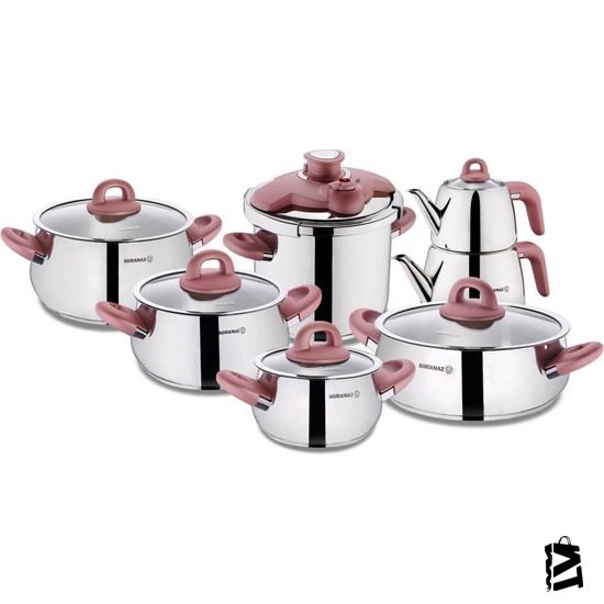 Korkmaz Bella Rosegold 14 Parça Hiper Set A1756-1 - Elden Taksitle Sözleşmeli Senetli Alışveriş