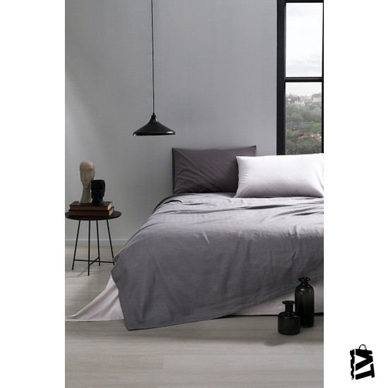 özdilek Colormix Antrasit Gri çift Kişilik Pike Takımı - Elden Taksitle Sözleşmeli Senetli Alışveriş